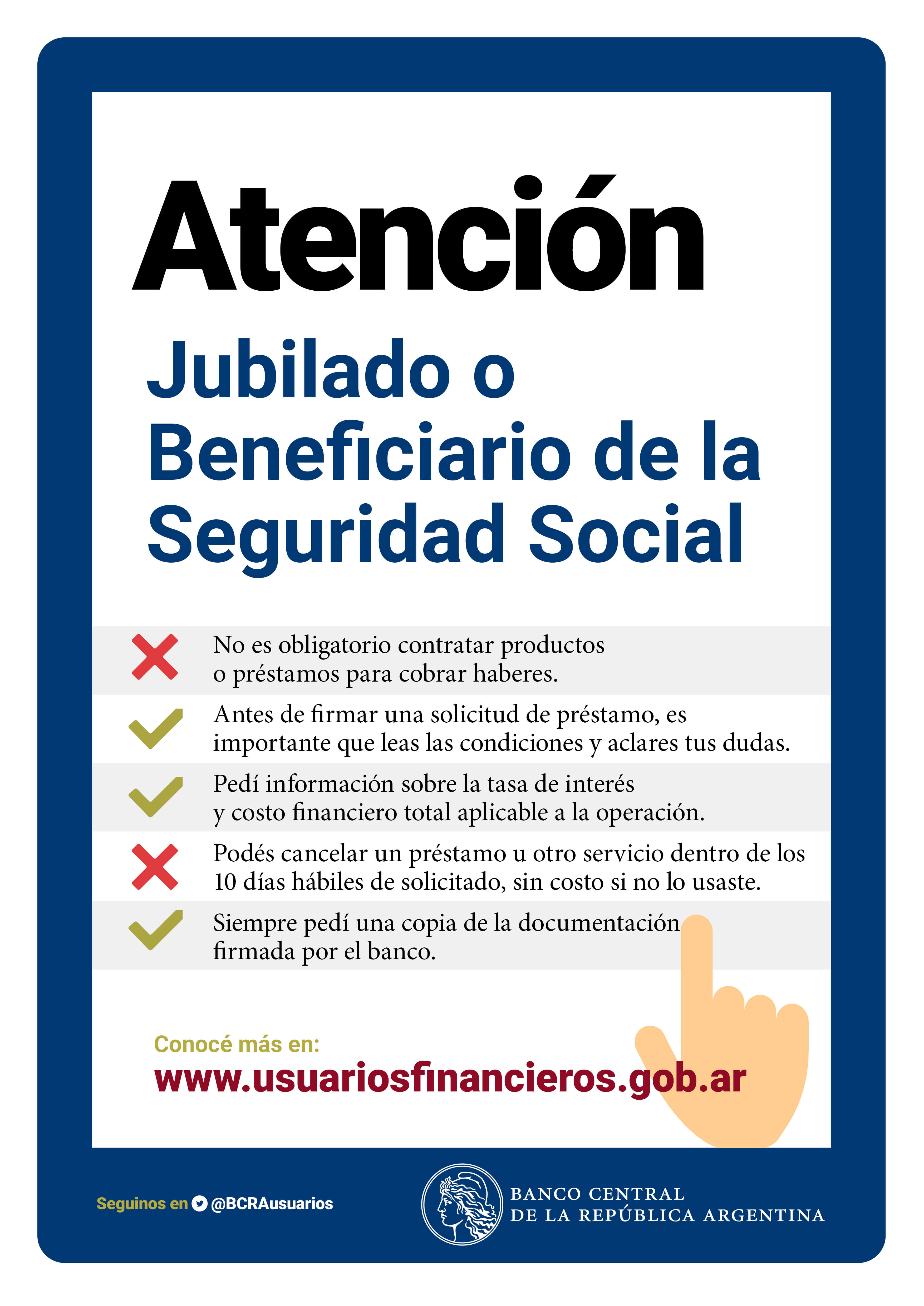Usuarios financieros afiche 3